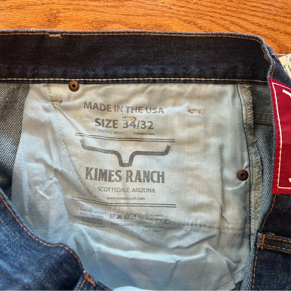 Kimes Ranch Men's Bootcut Jeans - Dark Blue - Picture 7 of 7